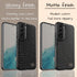 Dark Leopard Custom Curly Initials Galaxy Case - Vertical